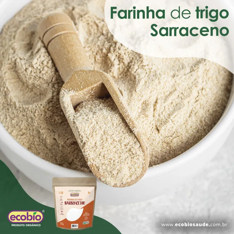 Farinha de Trigo Sarraceno Orgânico